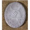 Image 1 : WWII Nazi Silver Wound Badge w/Helmet, Marked 65
