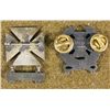 Image 2 : WWII MARKSMAN BADGE WITH RIFLE BAR (BOTH STERLING)