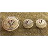 Image 2 : 3 New Hampshire State Militia Buttons Pre Civil War