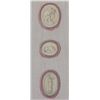 Image 5 : 27 Pc Greek Cameo Collection Classical 5 Framed Display