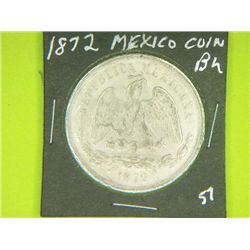 1872 MEXICO COIN*