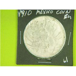 1910 MEXICO COIN*