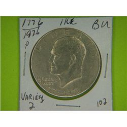 1776-1976 P IKE DOLLAR VARIETY 2