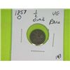 Image 1 : 1857 O 1/2 DIME
