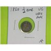 Image 1 : 1860 1/2 DIME