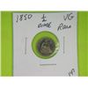 Image 1 : 1850 1/2 DIME
