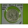 Image 1 : 1833 BUST 1/2 DOLLAR