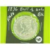 Image 1 : 1836 BUST 1/2 DOLLAR