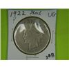 Image 1 : 1922 P PEACE DOLLAR