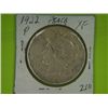 Image 1 : 1922 P PEACE DOLLAR