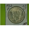Image 1 : 1922 P PEACE DOLLAR