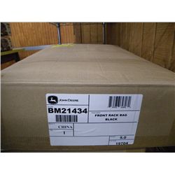 ATV front rack bag  black w/John Deere logo   New