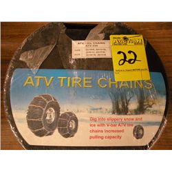 Tire chains for ATV's   New