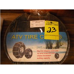 Tire chains for ATV's   New