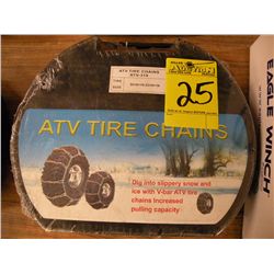 Tire chains for ATV's   New
