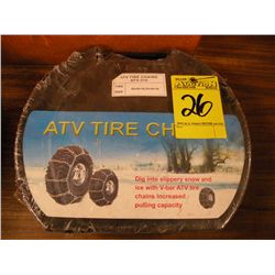 Tire chains for ATV's   New