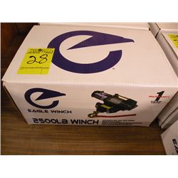 Eagle 2500 lb winch kit   New