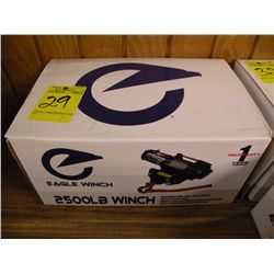 Eagle 2500 lb winch kit   New