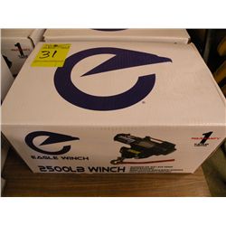 Eagle 2500 lb winch kit   New