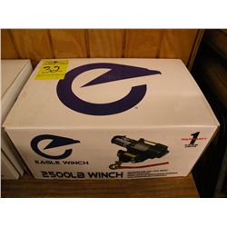 Eagle 2500 lb winch kit   New