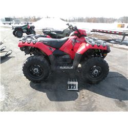 2010 Polaris Sportsman XP 850 4x4    SN-4XAZN85A3AA779860
