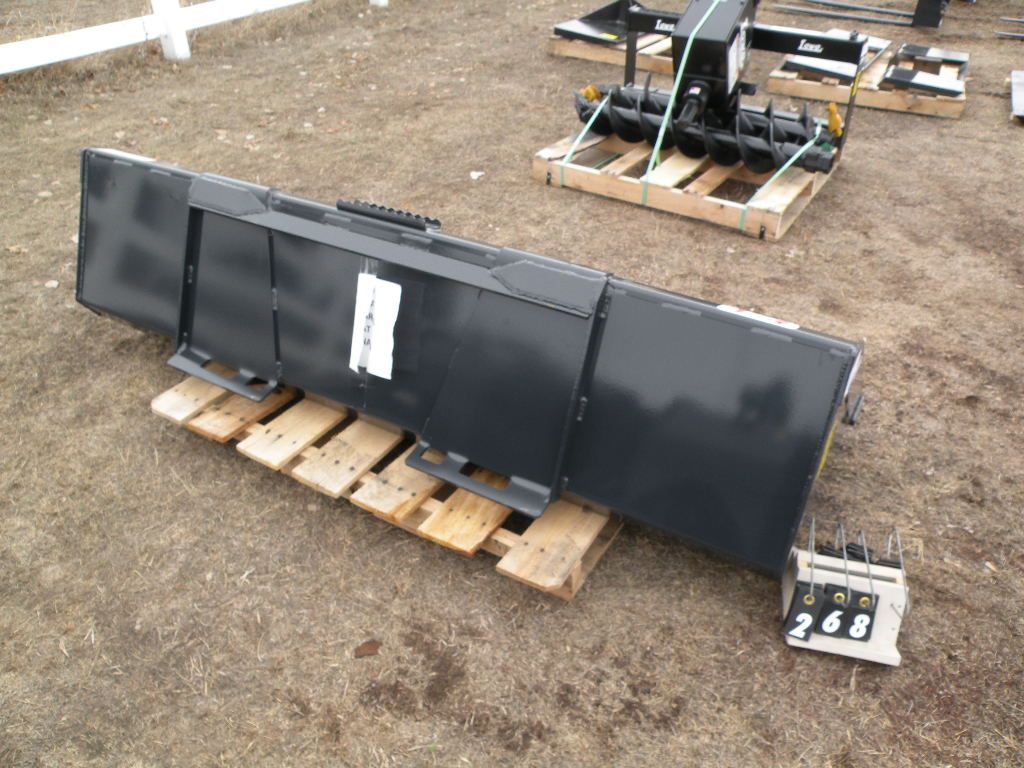 84" bucket w/bolton cutting edge, New