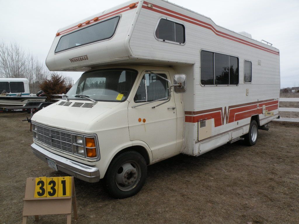 1979 Winnebago motorhome SNF44CA9V726553