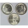 Image 2 : 3 COMMEMORATIVE HALF DOLLARS