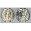 Image 1 : WALKING LIBERTY HALF DOLLAR 1941-D MS-65, 1946-D MS-64 WHITE
