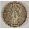 Image 1 : 1917 T1 Standing Liberty quarter  all original tone VF/XF est $80-$85