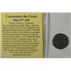 Image 1 : ANCIENT ROMAN COIN ATTRIBUTED TO THE RULE OF CONSTANTINE THE GREAT 306-337 A.D.