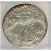 Image 2 : This is the 1999 US silver Eagle slabbed by ANACS as MS69 in a SPECIAL RONALD