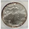 Image 2 : This is the 2000 US silver Eagle slabbed by ANACS as MS69 in a SPECIAL RONALD
