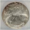 Image 2 : This is the 2001 US silver Eagle slabbed by ANACS as MS69 in a SPECIAL RONALD