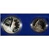 Image 2 : 1986 STATUE OF LIBERTY TWO PIECE PROOF COMMEMORATIVE SET, IN NICE ORIGINAL PACKA