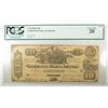 Image 1 : 1861  $10 CONFEDERATE NOTE   PCGS20  RARE  est $-$1000-$1100