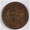 Image 2 : 1850    large penny     XF  NICE COLOR/