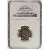 Image 1 : 1885  V nickel  NGC good cleaned  est $375-$400