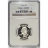 Image 1 : 1956 proof Washington  quarter  NGC66 STAR CAMEO  est $50-$55