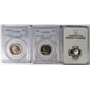 Image 1 : 1960   NGCPF68-61 PCGSPR69-59D PCGS65 Washington  quarter  est $65-$70