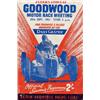 Image 1 : GOODWOOD MOTOR RACE MEETING, programme for 29 September 1951, pictorial wrappers detached, plates...
