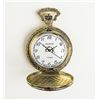 Image 2 : Men's Carved Train Pocket Watch