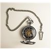 Image 2 : Men's Pocket Watch W/open Back/front