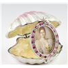 Image 1 : Faberge Inspired Shell Picture Frame