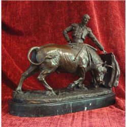 Magnificent Bronze Sculpture Matador