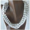Image 1 : Freshwater Multistrand Pearl Necklace