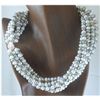 Image 3 : Freshwater Multistrand Pearl Necklace