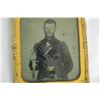 Image 1 : TIN TYPE. CIVIL WAR SOLDIER W/ SWORD