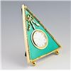 Image 2 : Green Triangle Framed Faberge Inspired Frame