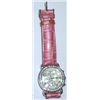Image 1 : QUARTZ WATCH *JAPAN MOVEMENT* CLEAR BACK/PINK BAND!!